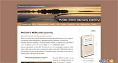 Desktop Screenshot of mkrecoverycoaching.com